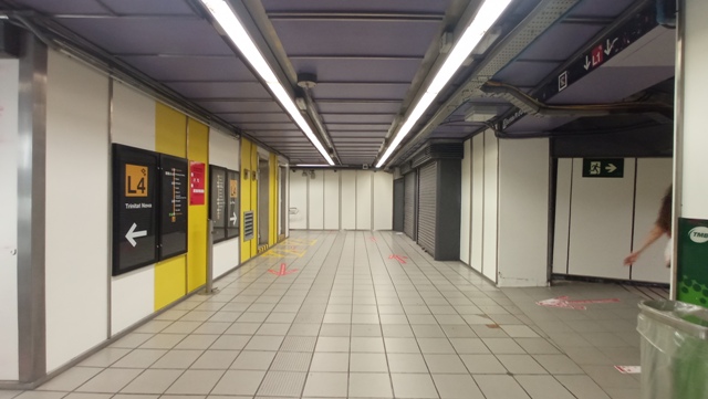 Fotos del interior de la estación